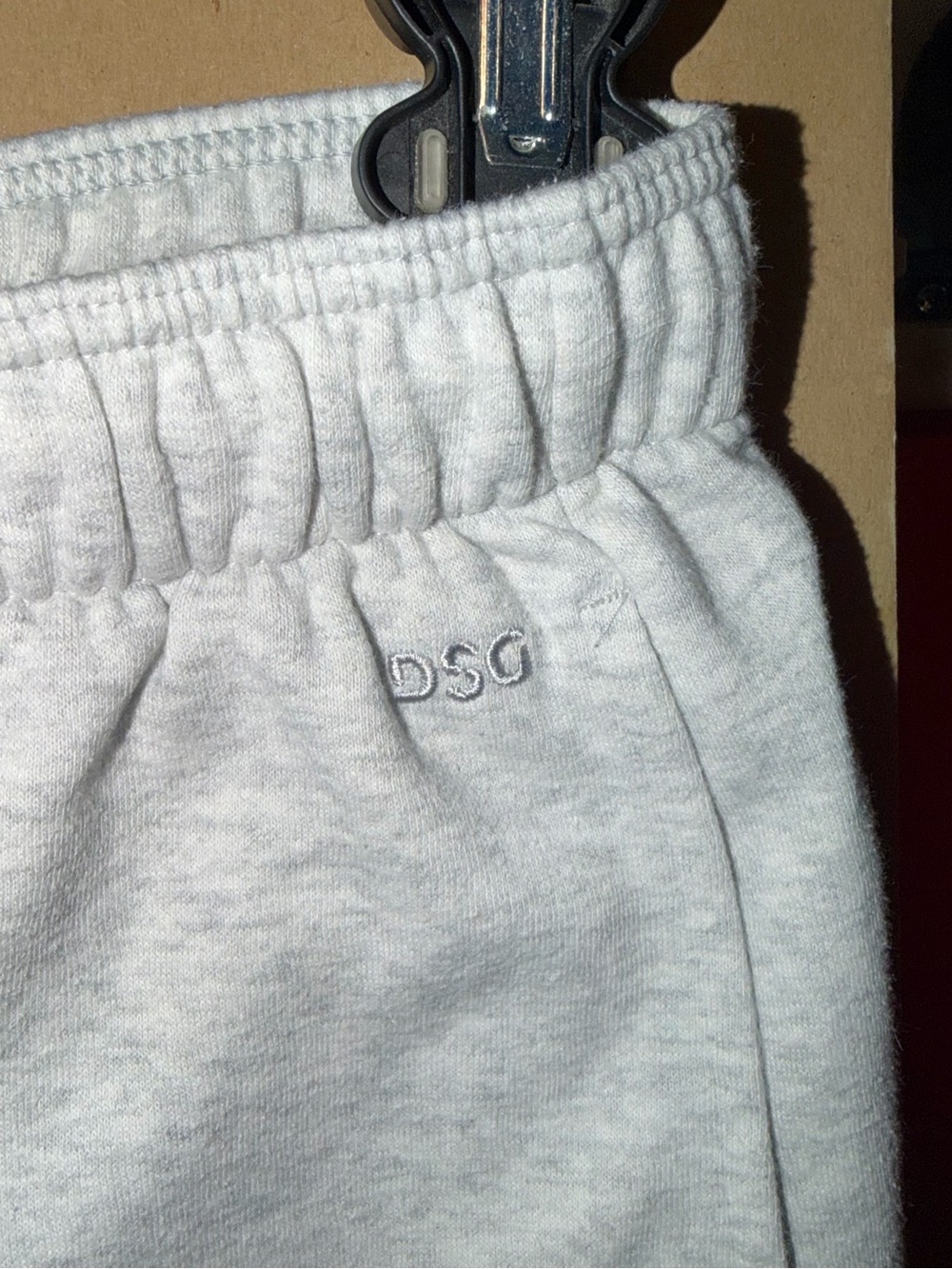 DSG Light Gray High-Waist Athletic Lounge Shorts - Picture 3 of 5